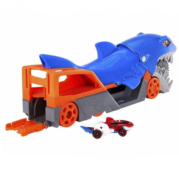 HOT WHEELS CITY KÖPEK BALIĞI TAŞIYICI SHARK CHOMP TRANSPORTER - 5