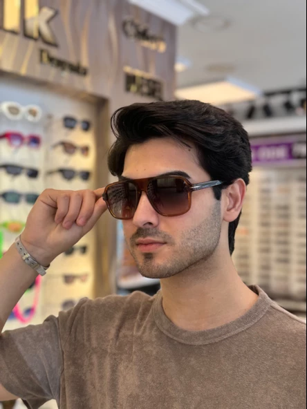 110 C04 56 Polo Exchange Güneş Gözlüğü - Resim 3