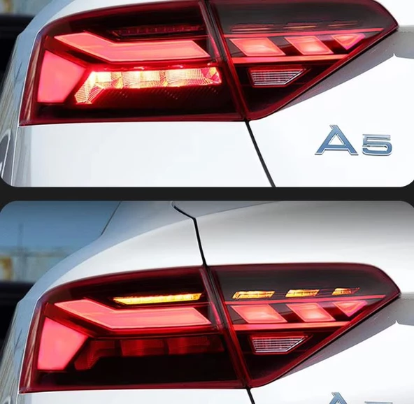 Audi A5 2008-2011 İçin 2020+ Led Stop (Led Stoplu Model için) - 2
