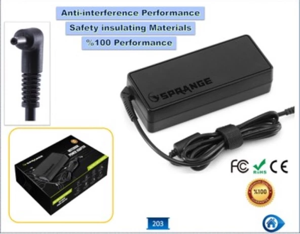 SPRANGE SR-L17 19V 3.42A 65W ACER SAMSUNG 3.0x1.1 NOTEBOOK ADAPTÖR