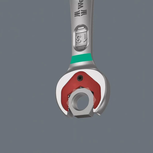 Wera 6001 Joker 10mm Cırcır Mafsal Açık Ağız Anahtar 05020065001 - 6