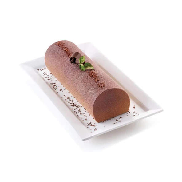 Silikomart Dıamond Buche-Set Silikon Elmas Desenli Yuvarlak - Resim 4