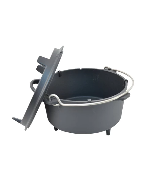 NURGAZ CAMPOUT 10 INCH DÖKÜM TENCERE - 2