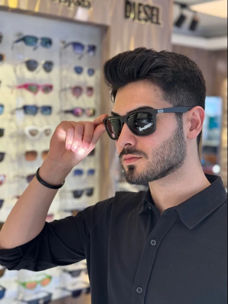 2817 C5 57 Optelli Polarize Güneş Gözlüğü - Resim 3