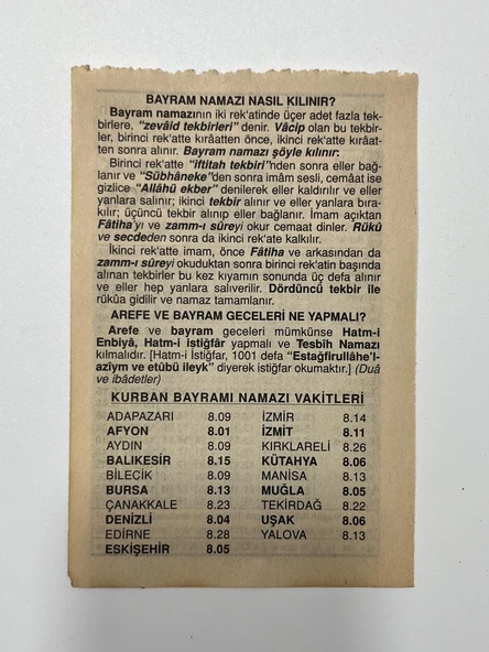 30 Aralık 2006 Takvim Yaprağı - Nostaljik Koleksiyonluk Takvim Yaprağı - Resim 2