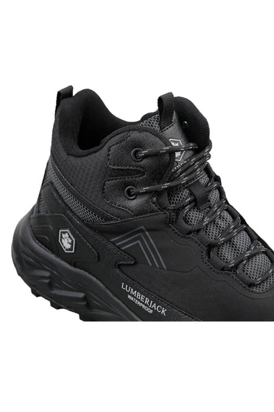 Lumberjack BURK 4PR 101782494 Erkek Su Geçirmez Outdoor Bot Siyah 40-45 - 6