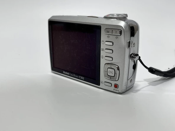 Kodak Easyshare C182 12MP Kompakt Dijital Fotoğraf Makinesi 2.El - Resim 3