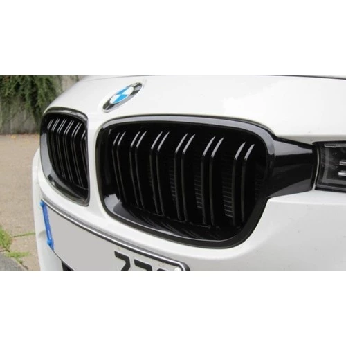 Karva Bmw F30 Ön Panjur Böbrek M3 Piano Black 2012-2018 - 3