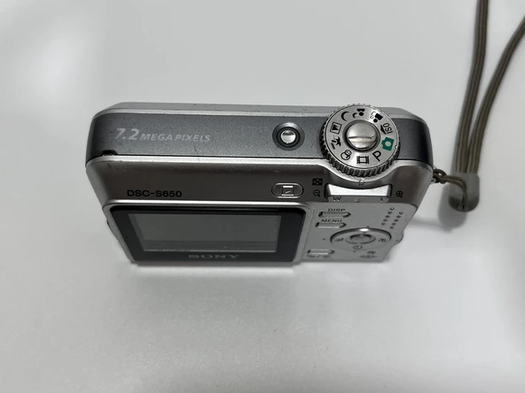 Sony Cybershot DSC-S6502 7.2MP Kompakt Dijital Fotoğraf Makinesi 2.El - 4