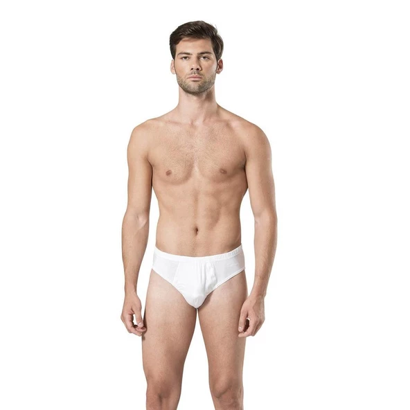 Pierre Cardin Kutulu 3'lü %100 Pamuk Erkek Slip Külot - 5