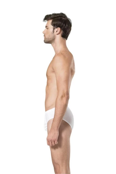 Pierre Cardin Kutulu 3'lü %100 Pamuk Erkek Slip Külot - 8
