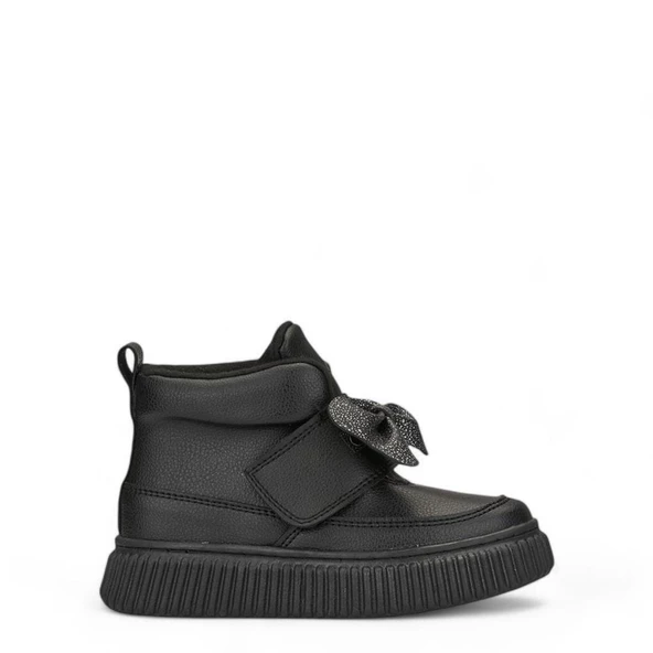 Papuçcity Arzen 03043 Kız Çocuk Bebe Fiyonklu Termal Bot - 4