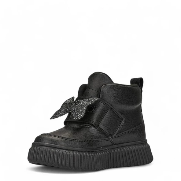 Papuçcity Arzen 03043 Kız Çocuk Bebe Fiyonklu Termal Bot - 5