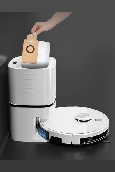 Proscenic M7 Max / M7 Pro / M8 Pro / M9 Uyumlu Robot Süpürge Toz Torbası 3 Adet - 3