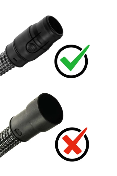 Arnica Bora 4000 Süpürge Çelik Telli Hortum Boru Turbo Başlık Seti (Kilitli) - Resim 3