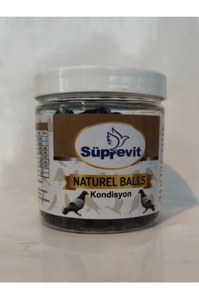 3 Kutu Naturel Balls Güvercin Kondisyon - Yavru Güvercin Hapı - Süprevit