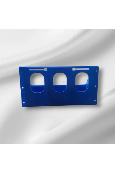 3 Gözlü Asma Yemlik - Kafes Yemliği - Eshane Yemlik - 5 Adet - 2