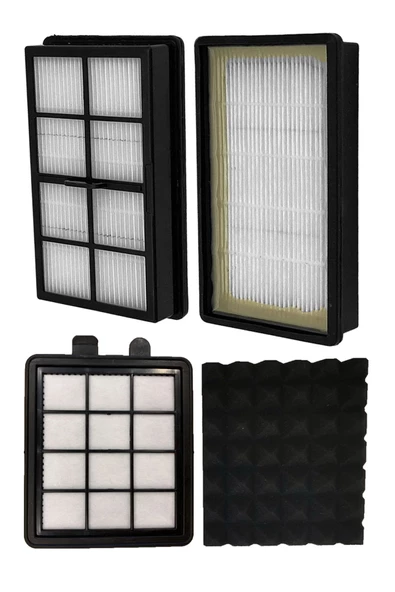 Arzum AR 4077 Focus Pro Cyclone Uyumlu Süpürge Hepa Filtre Seti ürün görseli 1