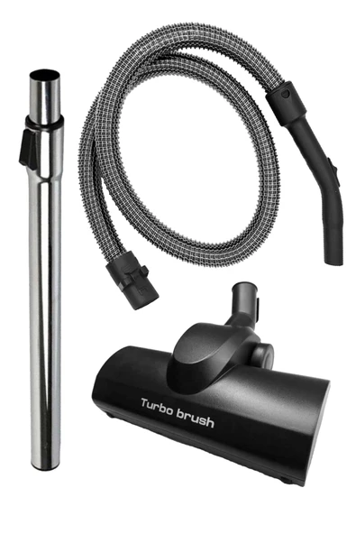 Samsung Sc 4520 Uyumlu Çelik Telli Süpürge Hortum Boru Turbo Başlık Seti