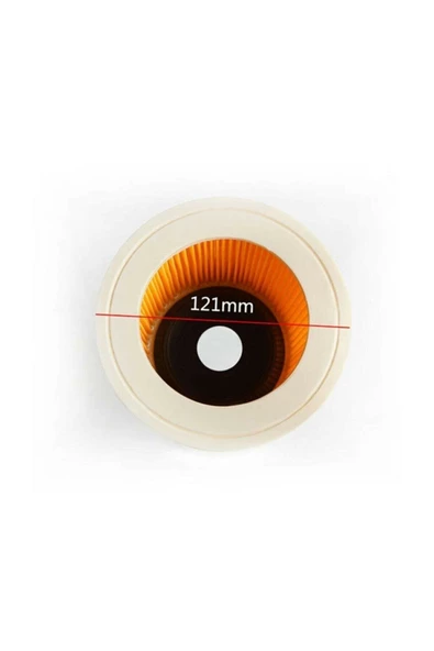 Karcher A 2120 Me Uyumlu Süpürge Silindirik Filtresi 3 Adet - Resim 4