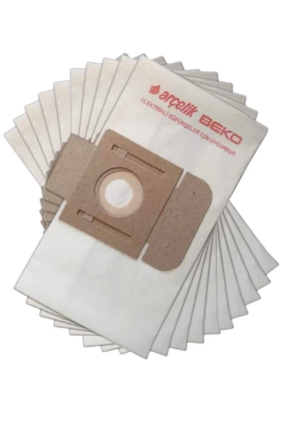 Beko BKS 9550 Süpürge Toz Torbası 10 Adet Kağıt ürün görseli