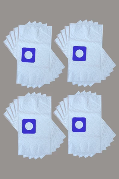 4-pk F.Y. Bez F250 Fantom Yummy CC 6000 Süpürge Toz Torbası Bez 20 Adet