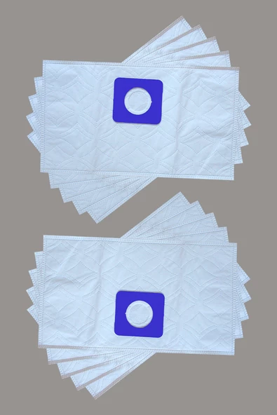 2-pk F.Y. Bez F236 Arçelik TT 990 Süpürge Toz Torbası Bez 10 Adet ürün görseli 1