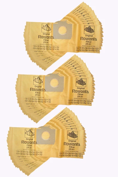 Rowenta RB 70 Süpürge Toz Torbası 30 Adet KAĞIT ürün görseli 1