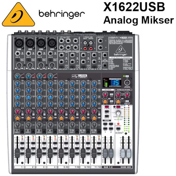 Behringer XENYX X1622USB 16 Kanal Mikser