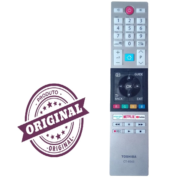 Toshiba Led TV Kumandası - ORJİNAL CT-8543 ürün görseli 1