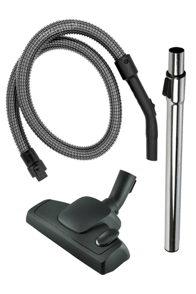 Arçelik 9193042247 Uyumlu Çelik Telli Süpürge Hortum Komple Seti 3'lü ürün görseli 1