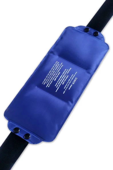 AQUA Bel Omuz Için Büyük Termojel - Sıcak Soğuk Kompres 15x38 Cm - Kumaş Buz Jel
