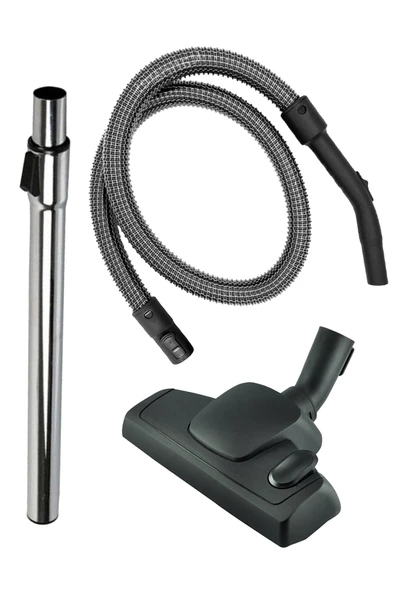 Bosch BGB 7230 Ergomaxx'x Uyumlu Çelik Telli Süpürge Hortum Seti 3'lü