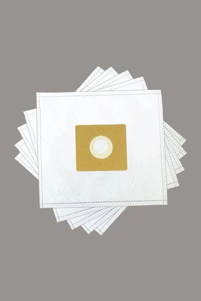 Arzum AR 456 Cleanart Süpürge Hortumu ve Toz Torbası 5 Adet Bez - Resim 3