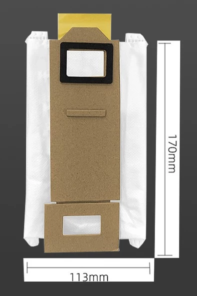 Xiaomi Roborock T7S / T7S Plus Uyumlu 1 Adet Robot Süpürge Toz Torbası - Resim 3