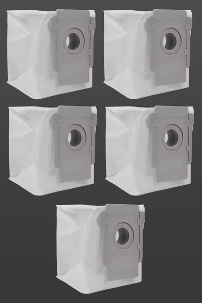 iRobot Roomba S9 / S9 Plus Uyumlu Robot Süpürge Toz Torbası 5 Adet, Bez ürün görseli 1