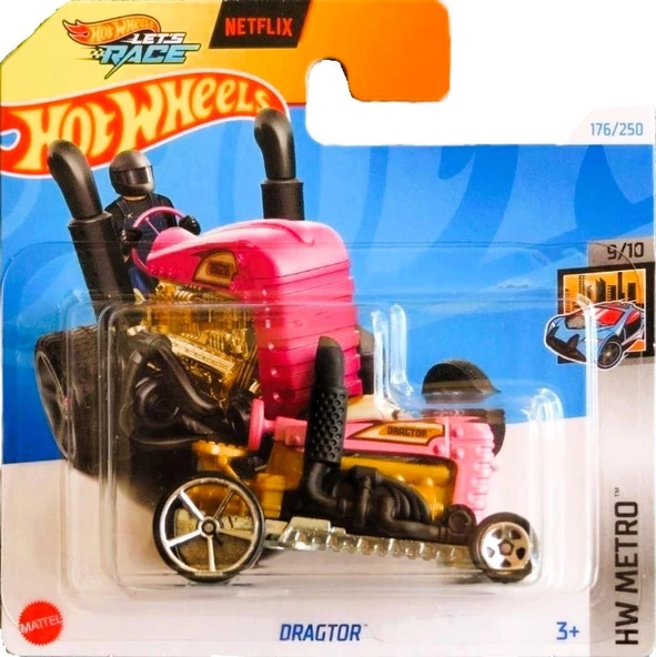 Hot Wheels Tekli Arabalar Dragtor HTB20 - 3