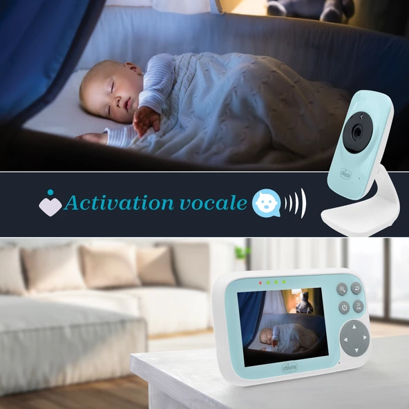 Chicco Start Kameralı Akıllı Bebek Telsizi - 11