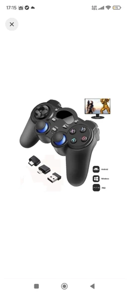 Comse marka 2pilli wireless oyun kolu gamepad joystick