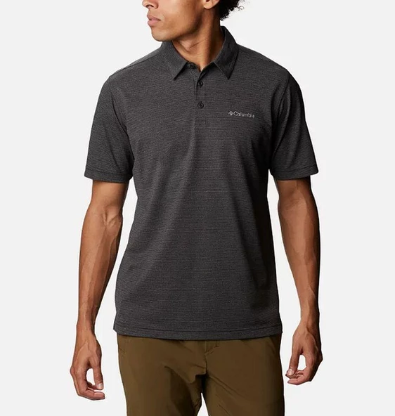Columbia Havercamp Pike Polo Yaka Erkek Kısa Kollu Tişört AM2996-010 ürün görseli 1
