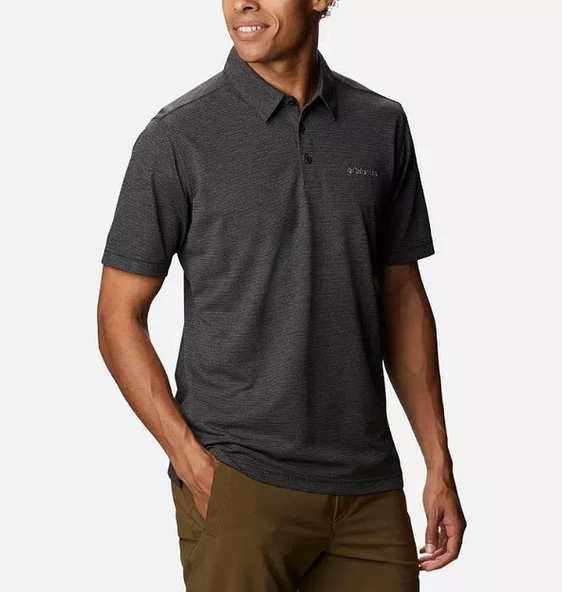 Columbia Havercamp Pike Polo Yaka Erkek Kısa Kollu Tişört AM2996-010 - Resim 5