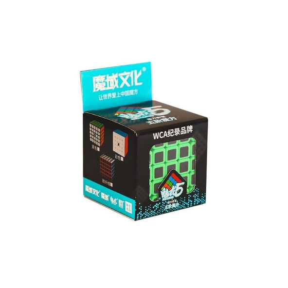 61907 MOYU Fiber Karbon 5x5 Küp -Başeltoys