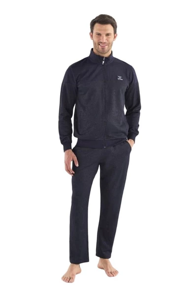 Mod Collection Boydan Fermuarlı Kışlık Erkek Eşofman Takım - 2