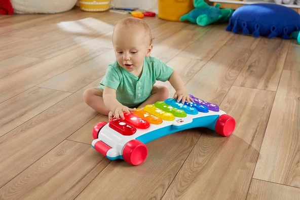 Fisher-Price Işıklı Dev Ksilofon 9 - 36 aylık HJK36 - Resim 3