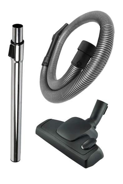 Rowenta RU 905 Aquatech Plus Uyumlu Süpürge Hortum Seti Teleskopik Boru Başlık 3'lü