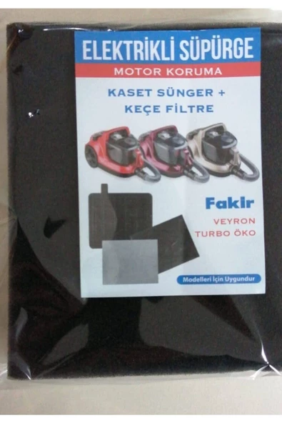 Fakir Veyron Uyumlu Süpürge Süngeri 2 Adet ürün görseli