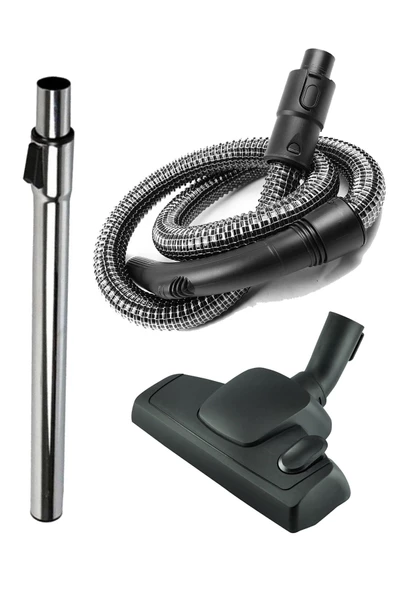 Fakir Veyron Öko Süpürge Çelik Telli Hortum Komple Seti ürün görseli 1