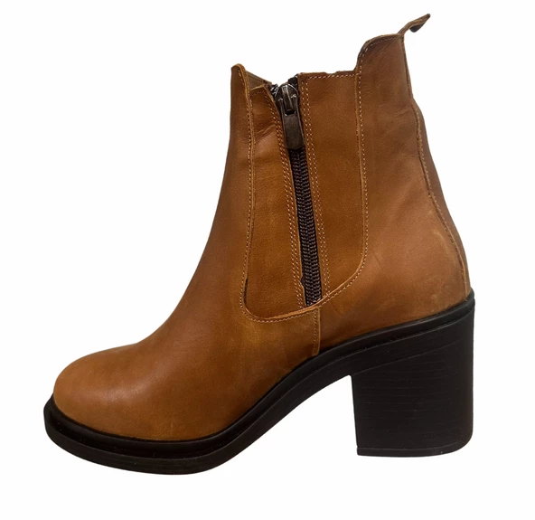 Solmaz Uysal Hakiki Deri Kadın Bot - Resim 2