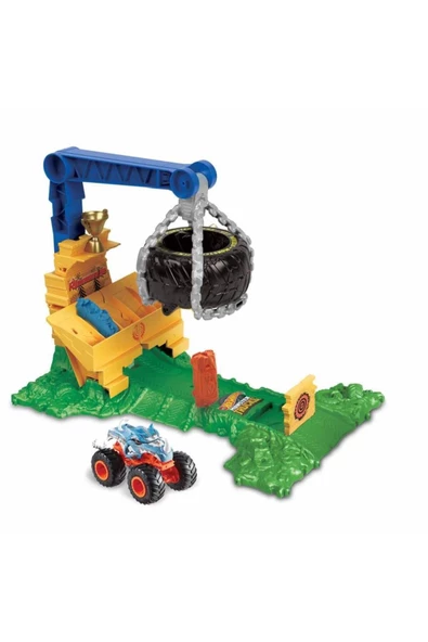 HTP18 HOT WHEELS MONSTER TRUCKS ARENADA RHINOMITE MUCADELESI - 7