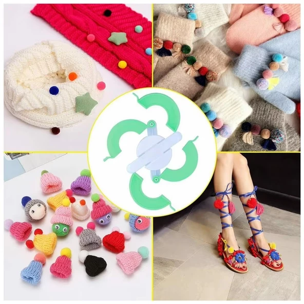 Pon Pon Yapma Aparatı 4'lü Set - 4